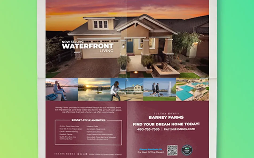 Fulton Homes Print Ad