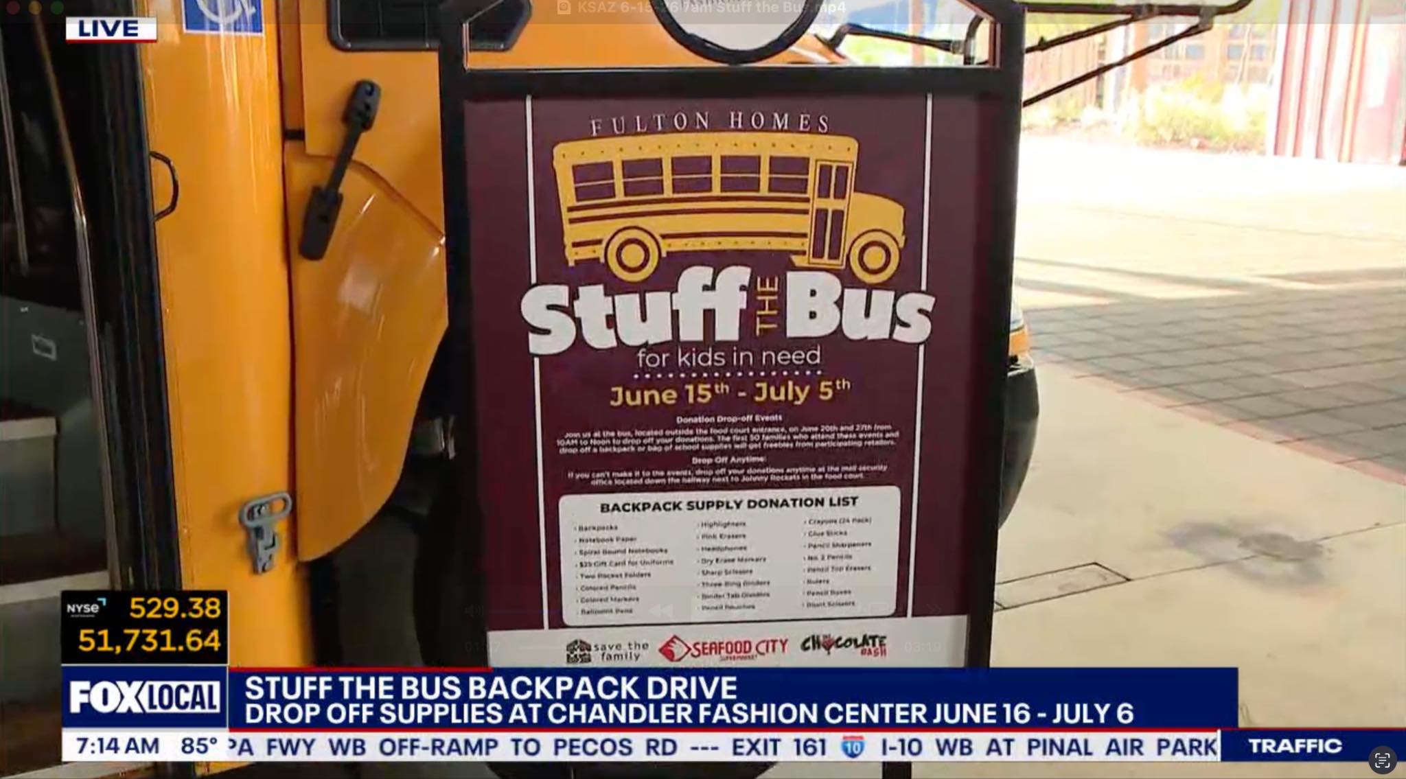 Case Study in Cause Marketing - Fulton Homes' Stuff the Bus Campaign