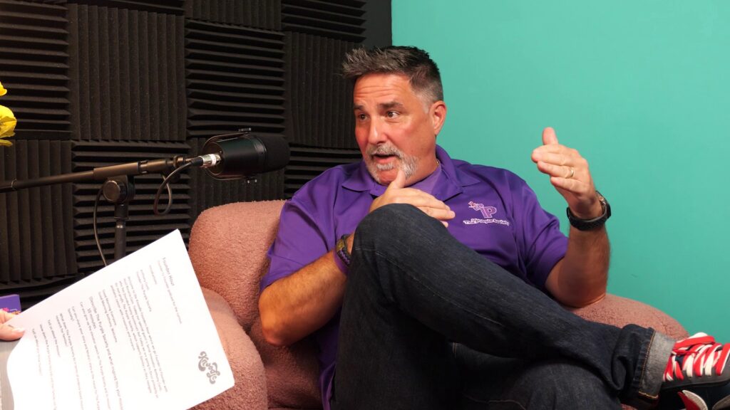 The Purple Society Founder Anthony Conti